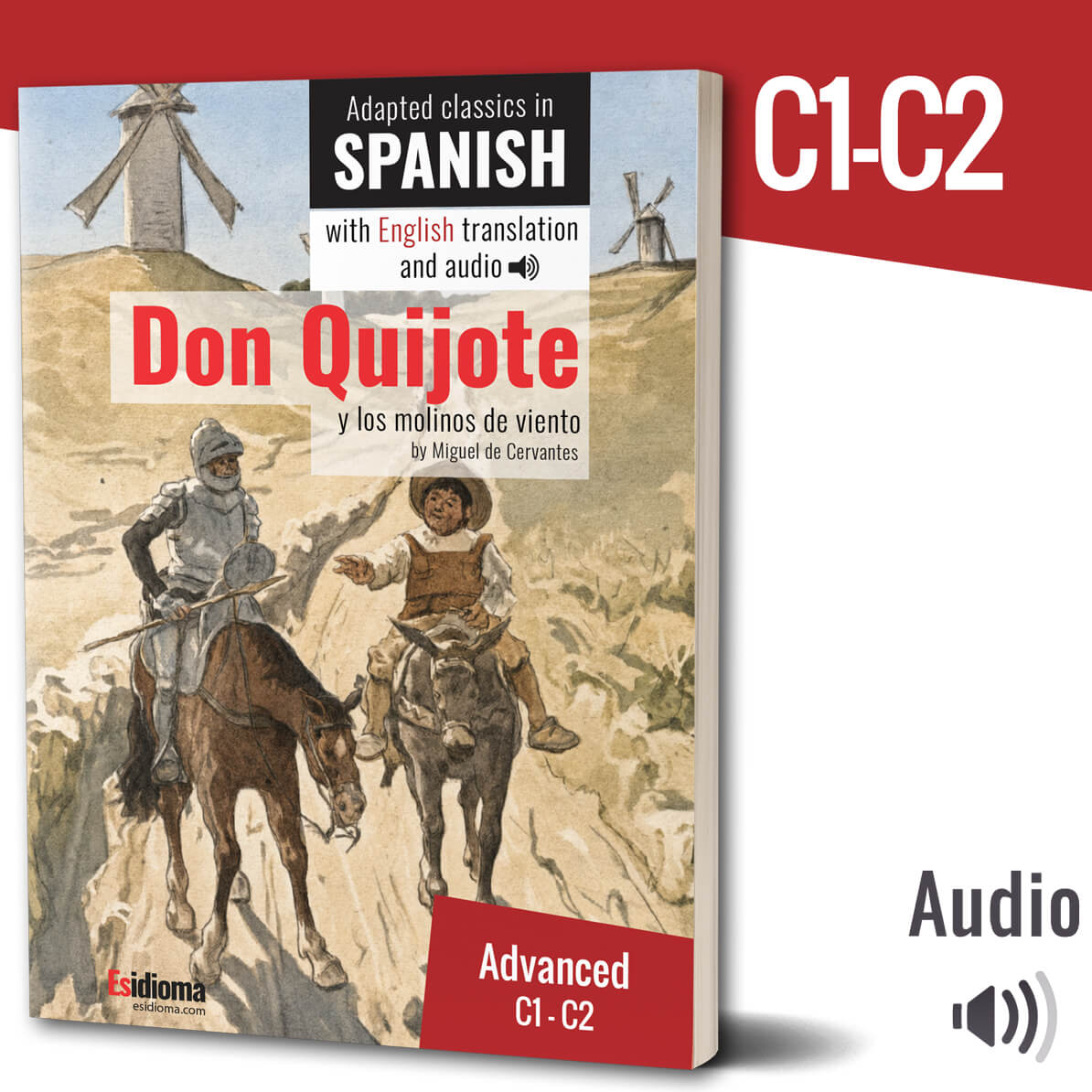 Adapted classics in Spanish: Don Quixote and the Windmills (paper)