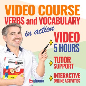 Video Course (5 hours) - Verbs and Vocabulary in action. Level А1-А2