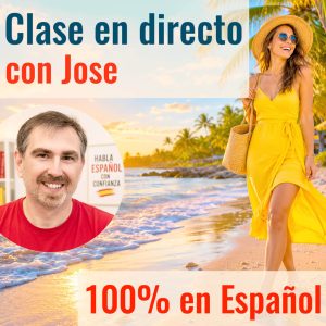Clase en directo con Jose: ¿Qué tiempo hace? (verbos reflexivos). Nivel A1-A2.